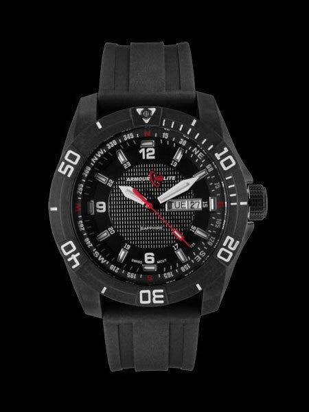 Armourlite Navigator Black Dial Watch with Tritium Illumination and Sapphire Crystal #AL1001