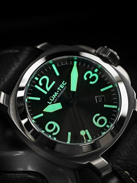 Lum-Tec 42mm M82 Swiss Automatic Watch with Double Curved AR Sapphire Crystal #M82