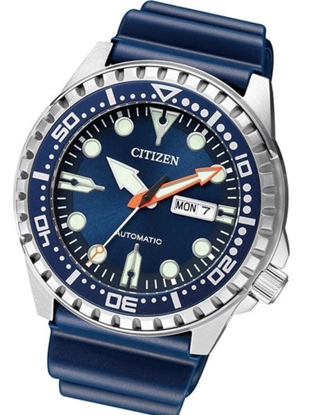 Citizen Automatic  Marine Sport Watch with Rubber Dive Strap #NH8381-12L