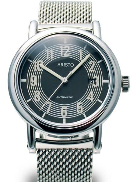 Aristo 4H300SEL Retro Mercedes Dashboard Clock Design Swiss ETA Automatic Watch
