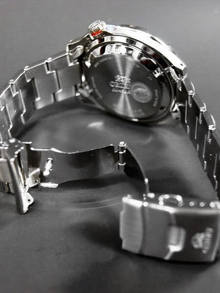 Orient M-Force Automatic Black Dive Watch with Power Reserve Meter #SEL03001B