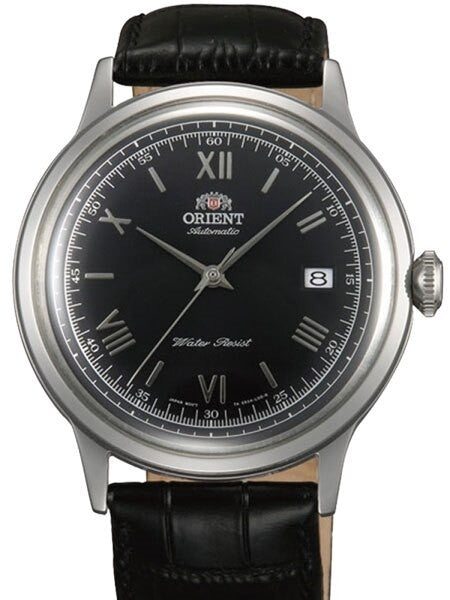 Scratch and Dent - Orient Bambino Automatic Dress Watch with Black Dial, Roman Numeral Markers #ER2400DB 1