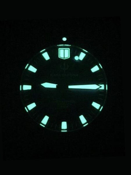 Karlskrona Midnattssol 300-Meter Automatic Dive Watch with 43mm Case #MID-BD