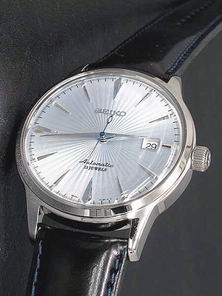 Seiko "Cocktail Time" Automatic Dress Watch with 40mm Case, and Hardlex Crystal  #SARB065