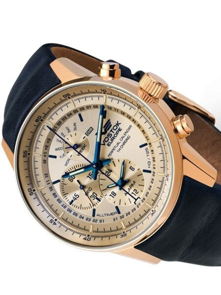 Vostok-Europe Gaz-Limo Quartz Chronograph with Alarm, Perpetual