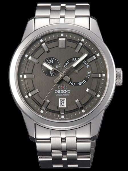 Orient Trooper Automatic Watch with Sapphire Crystal and 24-Hour Sub-Dial #ET0S001A