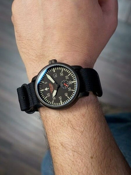 Lum-Tec Combat 40 Watch with Double Curved Sapphire Crystal #Combat B40