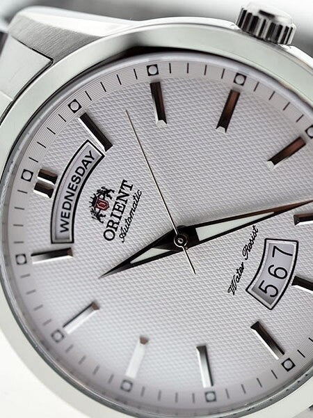 Orient Union 21-Jewel Automatic Day and Date Watch with Stainless