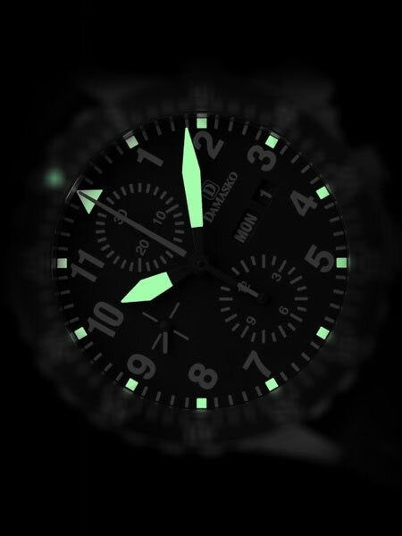 Damasko Swiss Valjoux 7750 Chronograph with 60 Minute Dive Bezel #DC66