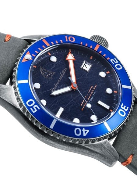 Spinnaker Wreck Automatic Vintage Style Sports Watch with Distressed IP Case #SP-5051-01
