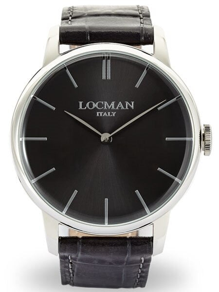 Locman 1960's Collection Elegant Quartz Dress Watch with 41mm Case #0251V07-00GYNKPA