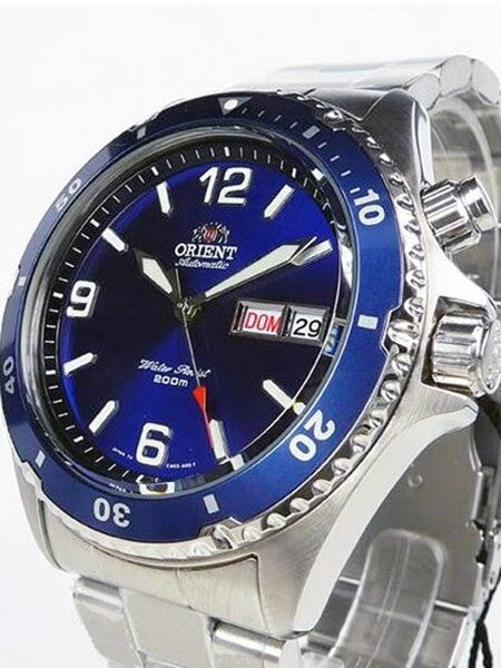Scratch and Dent - Orient Blue Mako Automatic Dive Watch on a Bracelet #CEM65002D-SND
