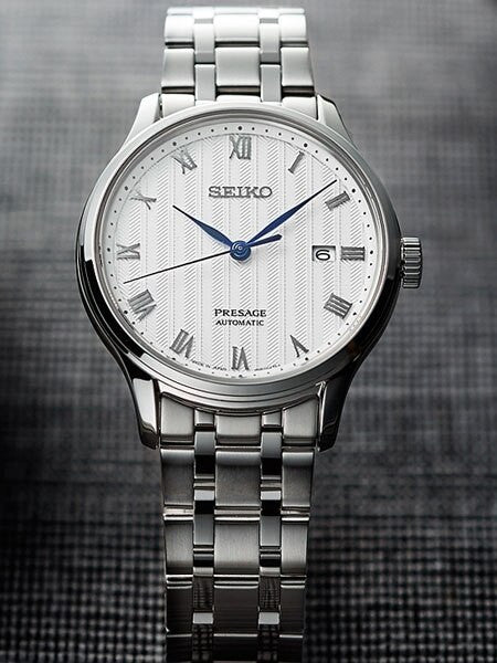 Seiko Presage Automatic Dress Watch with 41.7mm Case, and Curved Sapphire Crystal  #SRPC79