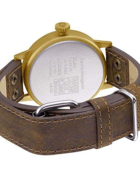 Laco Friedrichshafen Type B Dial Swiss Automatic Pilot Watch with Bronze Case #862086
