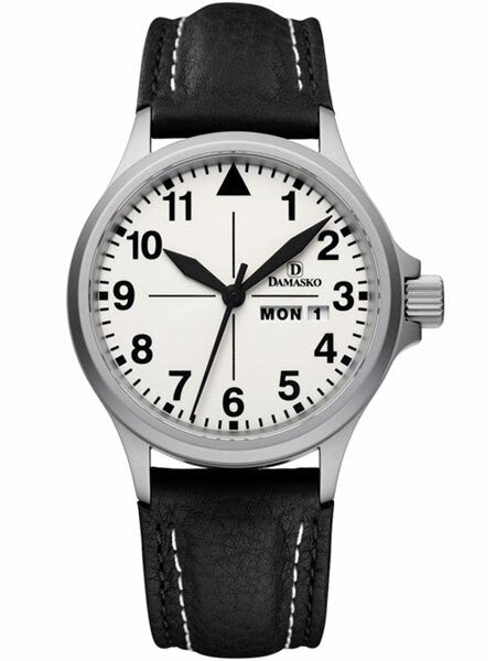 Damasko Swiss ETA Automatic with a 40mm Bead-Blasted Case, Luminous Dial #DA37
