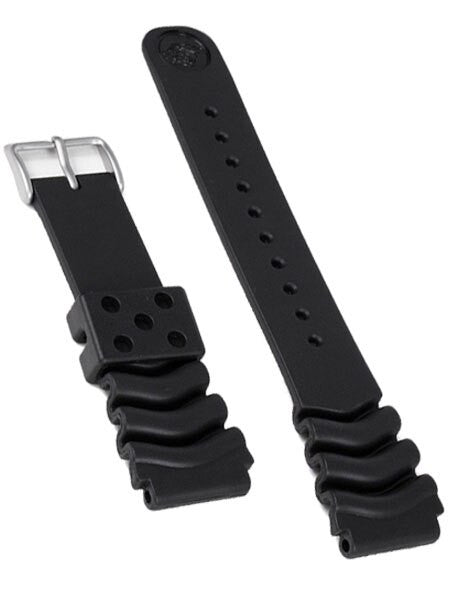 Seiko 20mm Rubber Dive Strap For SKX013K1 and SKX013J Watches #DA3H1JR