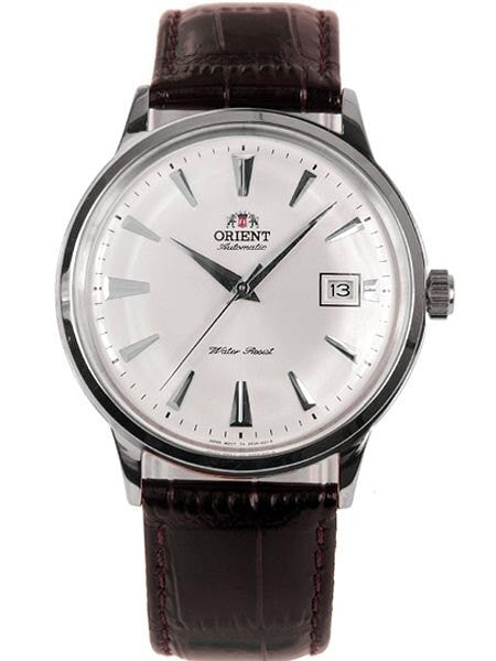 Scratch and Dent - Orient Bambino Automatic Dress Watch with White Dial, Applied Silver Hour Markers #ER24005W-SND2