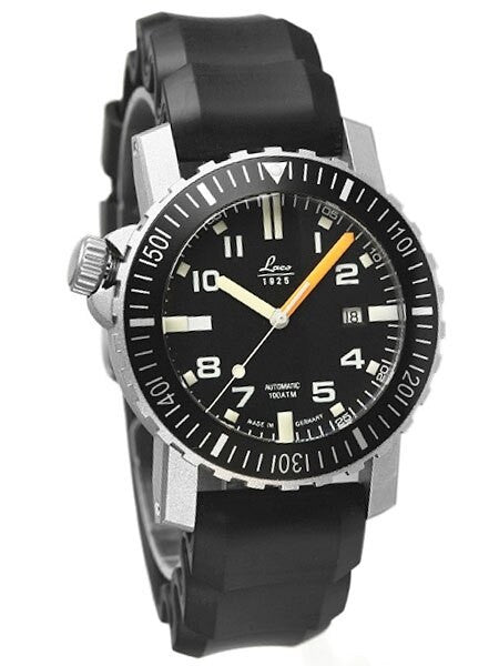 Laco Squad Ocean 1000 Meter Dive Watch with Sapphire Crystal and Helium Release Valve #861704