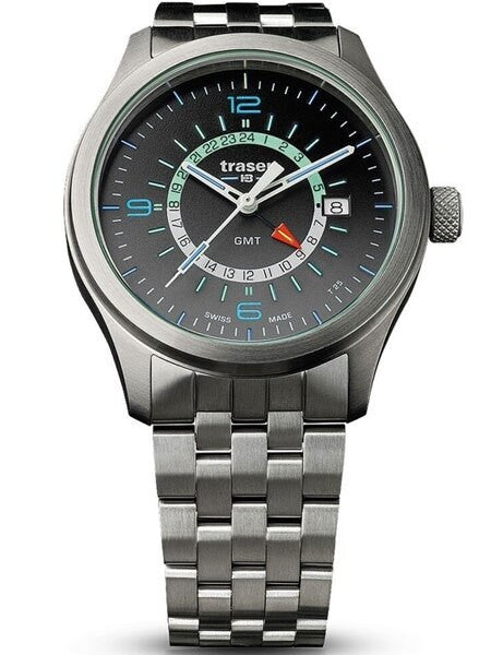 Traser P59 Aurora GMT, Dual-Time Watch with an Anti-Reflective Sapphire Crystal #107232