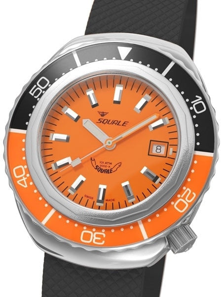 Islander Squale 1000 meter Professional Swiss Automatic Dive watch with Sapphire Crystal #2002O-R, photo 1 of 6