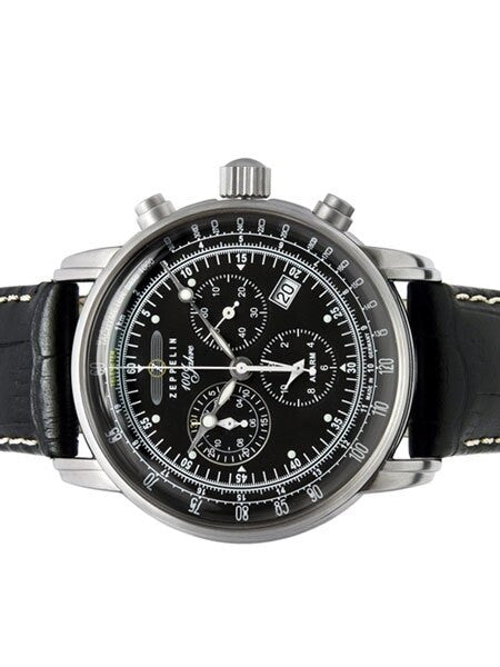 Graf Zeppelin Swiss Quartz Chronograph Watch with Alarm Function #7680-2