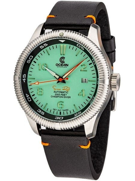 Ocean Crawler Champion Diver Swiss Automatic Watch with AR Sapphire Crystal #CD-231