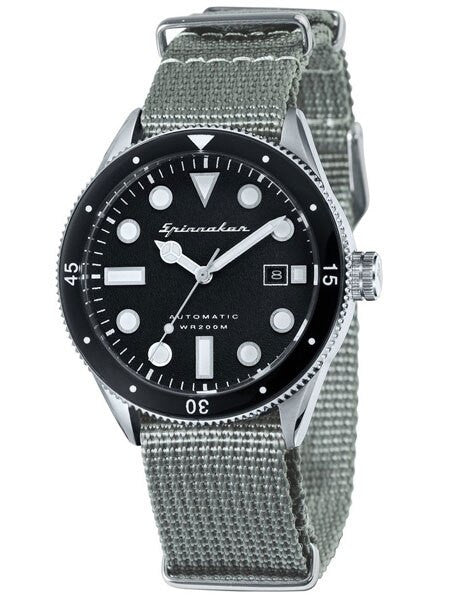 Spinnaker Cahill Automatic Sports Watch with 43mm Case and Black Dial #SP-5033-01