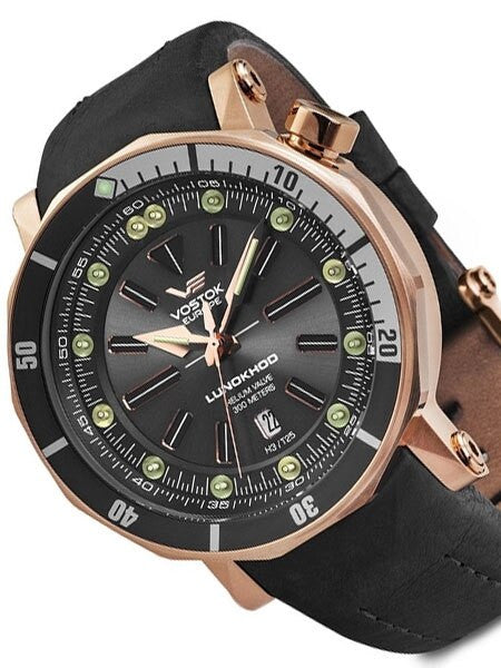 Vostok-Europe Lunokhod-2 Automatic 300 Meter Dive Watch with Tritium Tubes #6209209