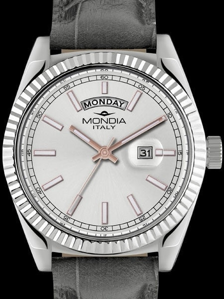 Mondia Madison Quartz Dress Watch with Silver Dial #MI756SS-07SL-CP