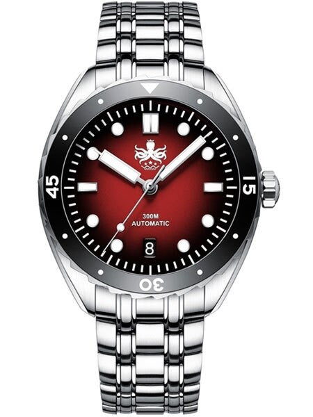 PHOIBOS Eagle Ray 300-Meter Automatic Dive Watch with Double Dome AR Sapphire Crystal #PY025D