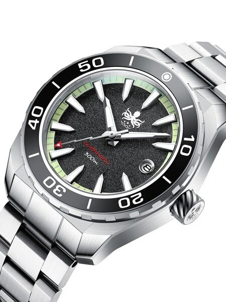 PHOIBOS Proteus 300-Meter Automatic Dive Watch with AR Double Dome Sapphire Crystal #PY024C