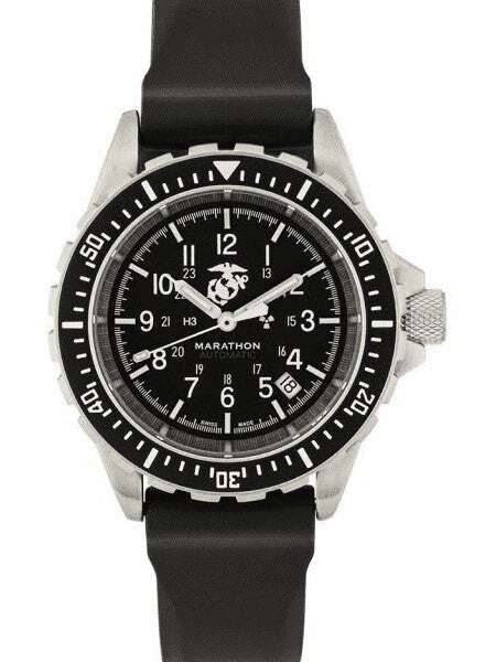 Marathon Swiss Made, GSAR Automatic Military Divers Watch with Sapphire Crystal #WW194006USMC