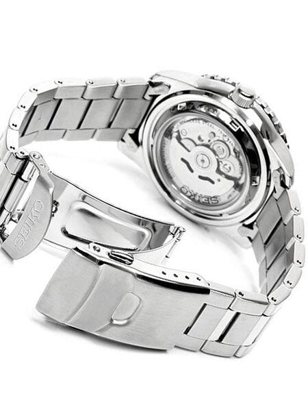 Seiko 41mm Sports 5, 23-Jewel Automatic Watch with Day and Date