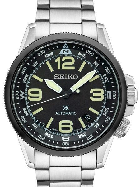 Seiko Prospex 23-Jewel, Automatic with Inner-Rotating Compass Bezel #SRPA71