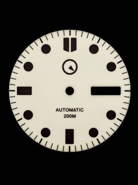 Fully Luminous Dial with SuperLuminova for Seiko 7S26, NH36 and 4R36 Movements #D07