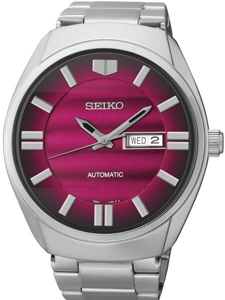 Seiko Recraft Series Automatic Watch with 43.5mm Stainless Steel Case and Matching Bracelet #SNKN05