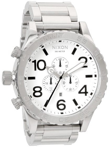 Nixon 51-30 Chrono Watch with Timer Functions and Left Side Pushers and Crown #A083-100