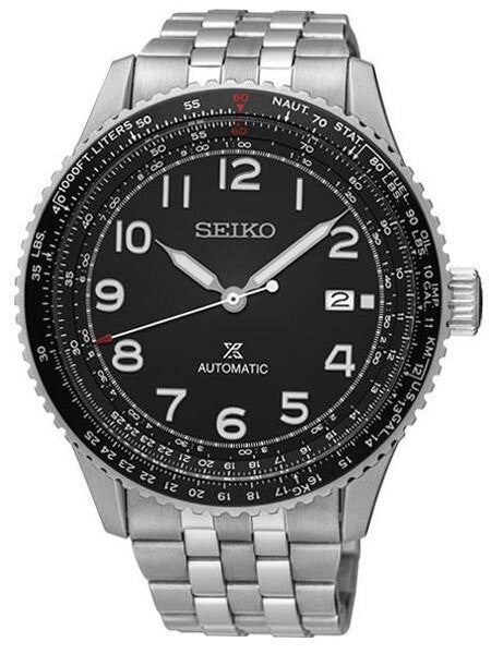 Seiko Prospex 23-Jewel, Automatic with Rotating Slide Rule Bezel #SRPB57J1