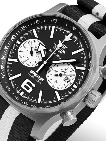 Vostok-Europe Expedition North Pole Chronograph with 60 Minute Sub-Dial #5955199-N