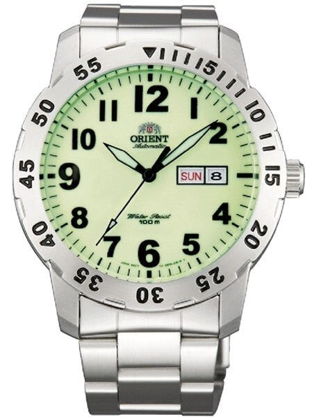 Scratch and Dent - Orient 21-Jewel Automatic Aviator Watch with Luminous Dial #FEM7A006R-SND1