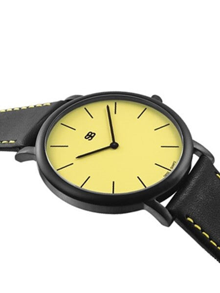 SB Ultra-Thin Swiss Quartz Dress Watch with Sapphire Crystal #SOB1012