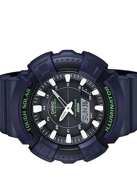 Casio Tough Solar-Light Powered World Time Chronograph Alarm #AD-S800WH-2AV