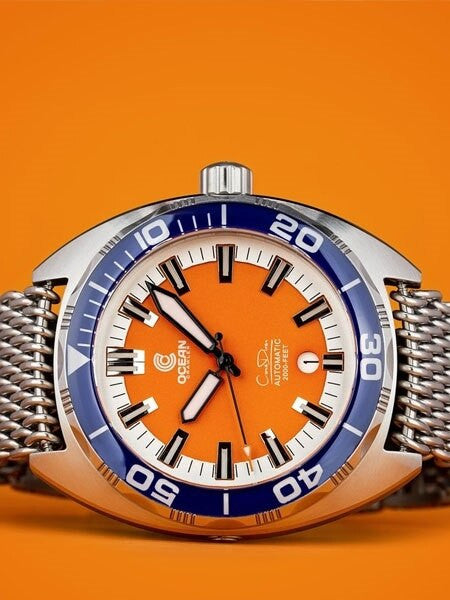 Ocean Crawler Core Diver Swiss Automatic Watch with AR Sapphire Crystal #CD-119