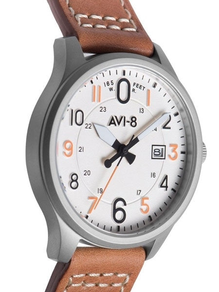 AVI-8 Hawker Hurricane Aviator Watch with Altimeter Style Dial #AV-4053-0A