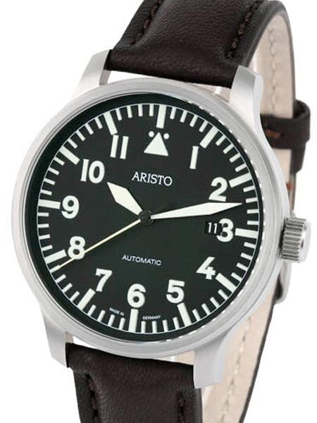 Aristo 3H114 42mm Aviator Swiss Automatic (self-winding) Watch
