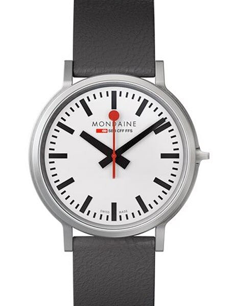 Mondaine Railways Stop2Go Swiss Quartz Watch with a 41mm Case, Sapphire Crystal #A512-30358-16SBB