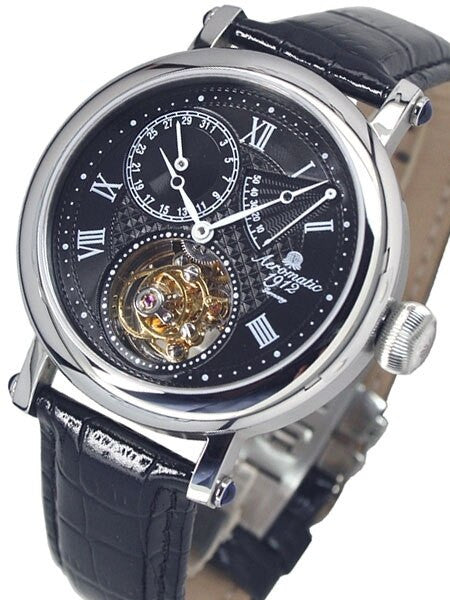 Aeromatic 1912 Flying Minute Tourbillon Hand Wind Watch with Power Reserve #A1278