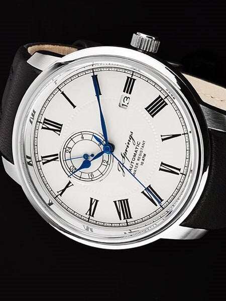 J. Springs Automatic 24-Jewel Classic Watch with 24-Hour Sub-Dial #BEG002