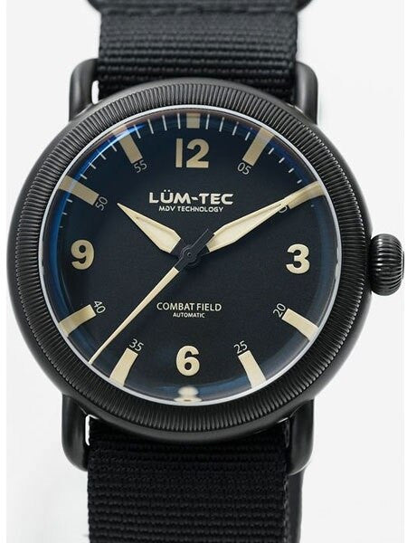 Lum-Tec Combat Field X2 Swiss Automatic Watch with Double Curved Sapphire Crystal #X2