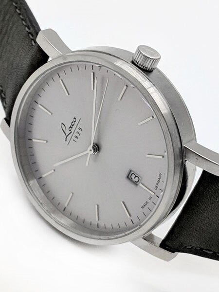 Laco Classic Silber 40 Automatic Dress Watch with a Silver Dial, 40mm Case #862080